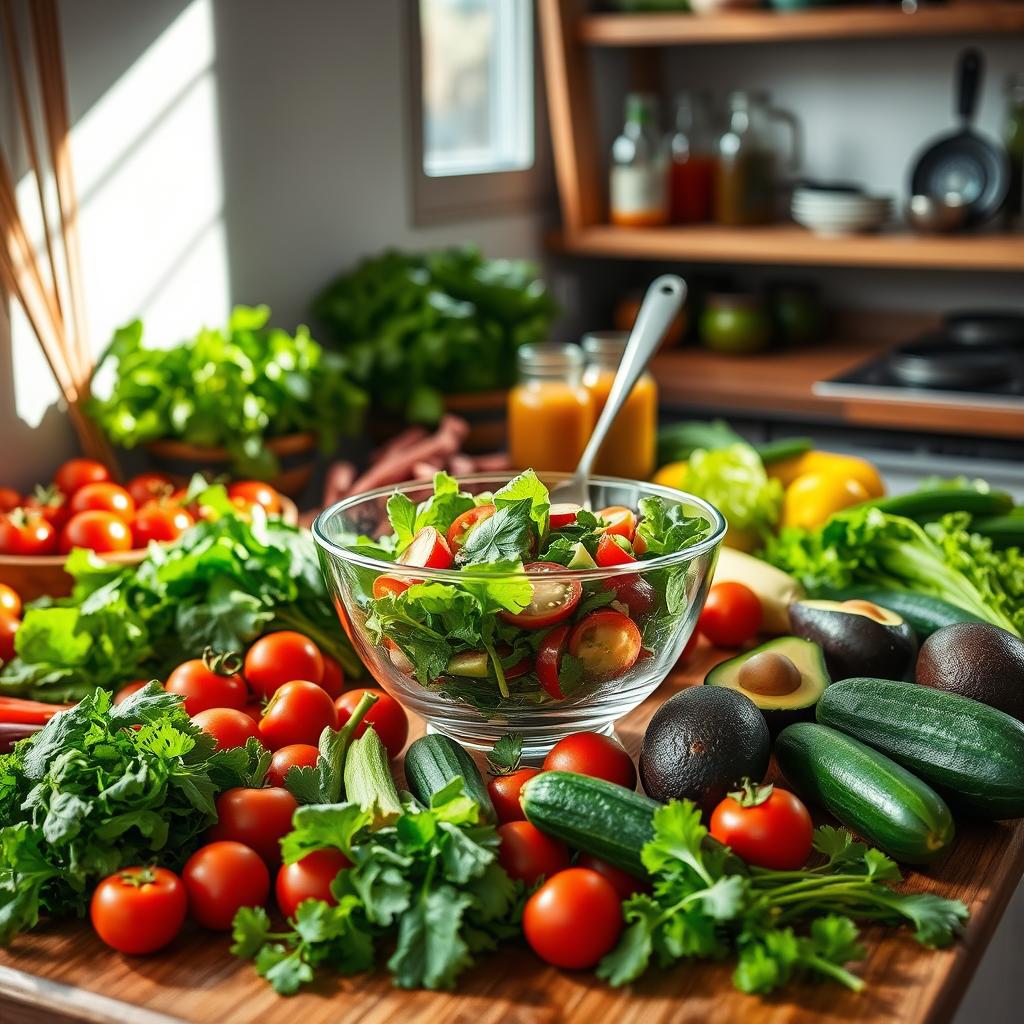 cómo incorporar ensaladas en la dieta