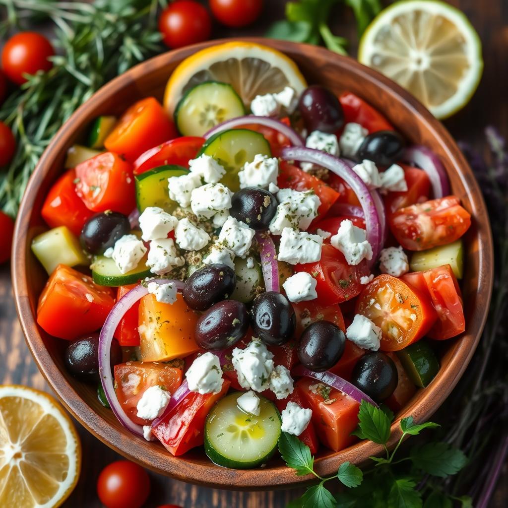 ensalada mediterránea
