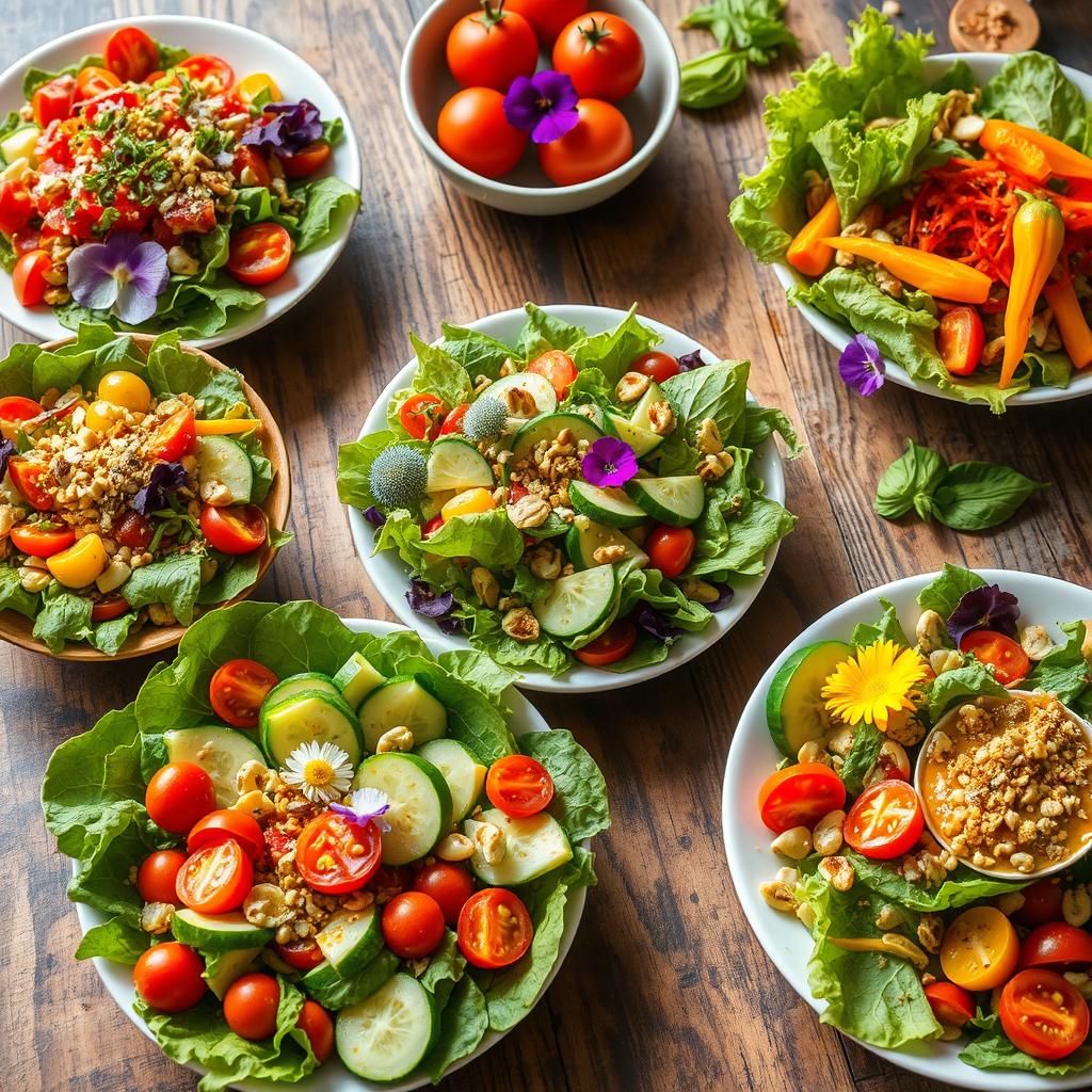 recetas de ensaladas creativas