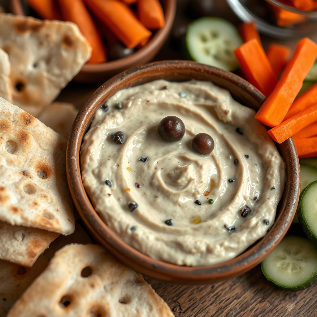 hummus de aceitunas
